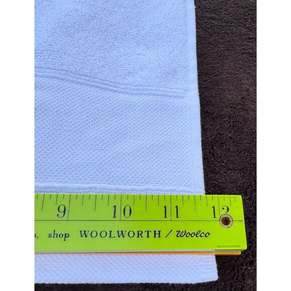 3 small 3 Medium Avanti Cotton Vintage Peach Rose Embroidered Bathroom Towels - Picture 12 of 15